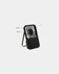 Promotional recycled ABS desk fan - 1