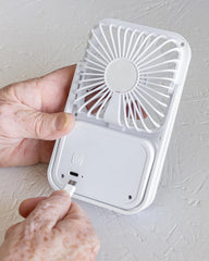 Promotional recycled ABS desk fan - 11