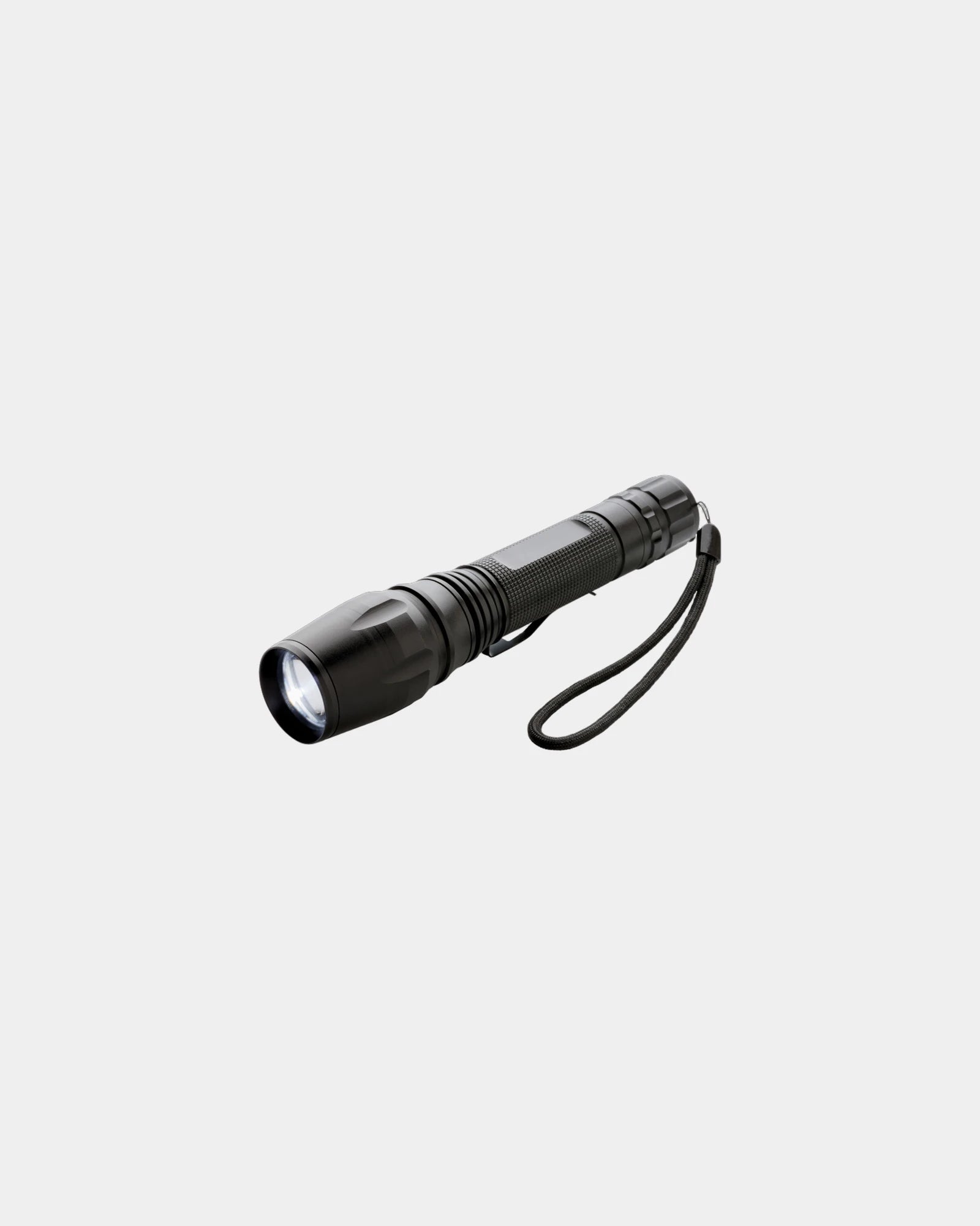 Promotional waterproof aluminum flashlight 10W - Black