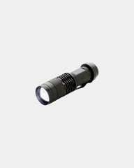 Promotional compact aluminum flashlight 85 lumens - Black
