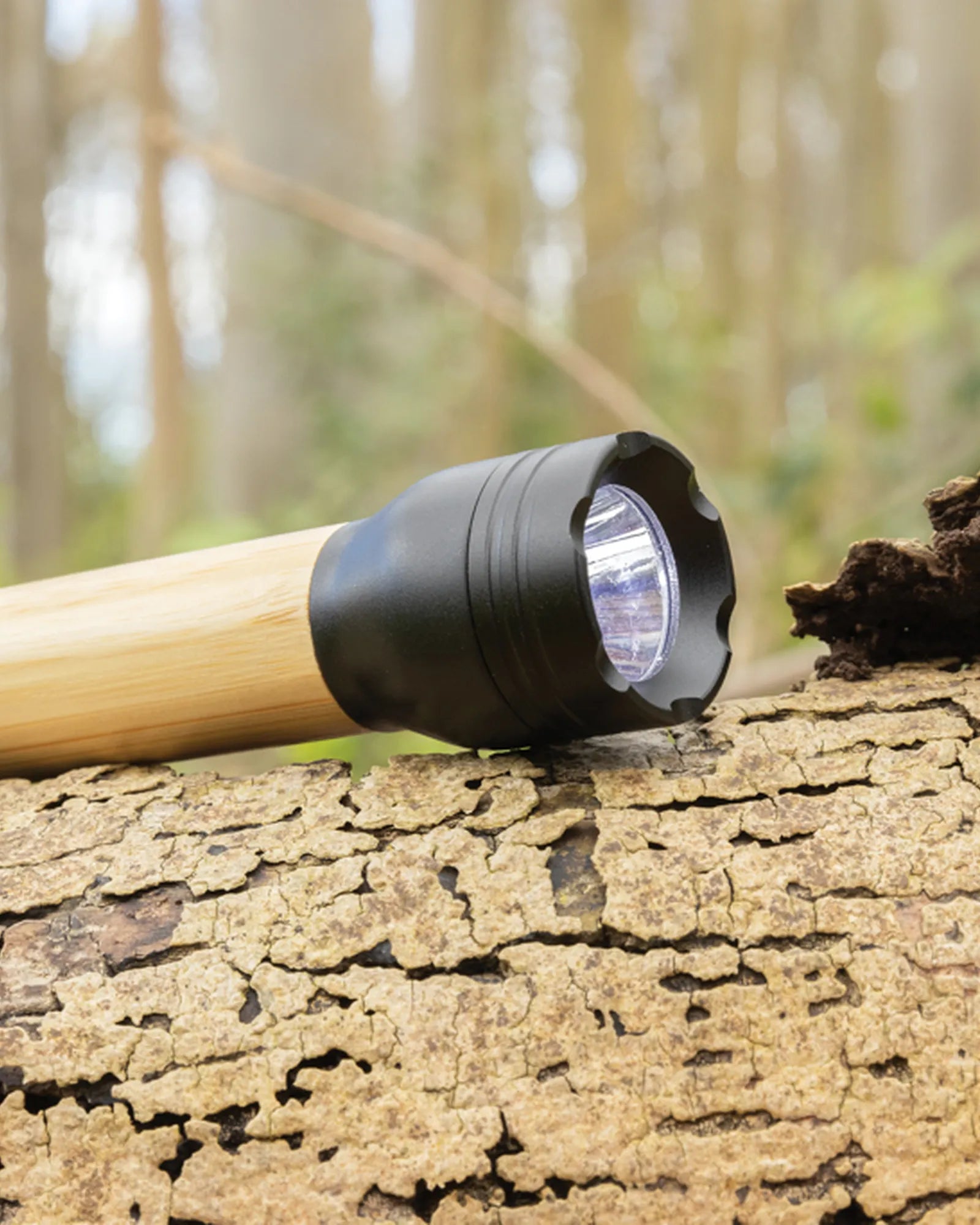 Promotional recycled ABS bamboo torch 3W - 4
