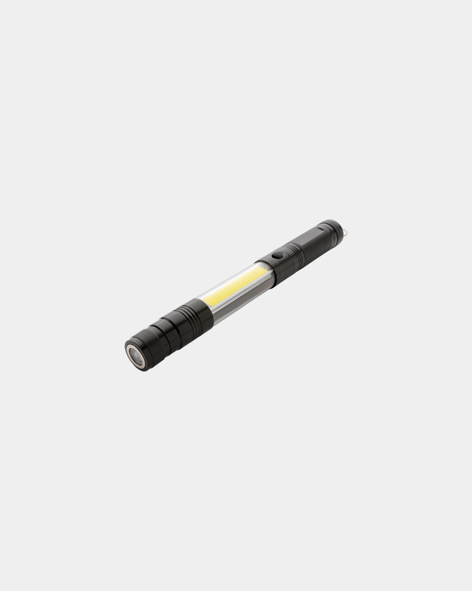 Promotional aluminum telescopic lamp with COB - Black