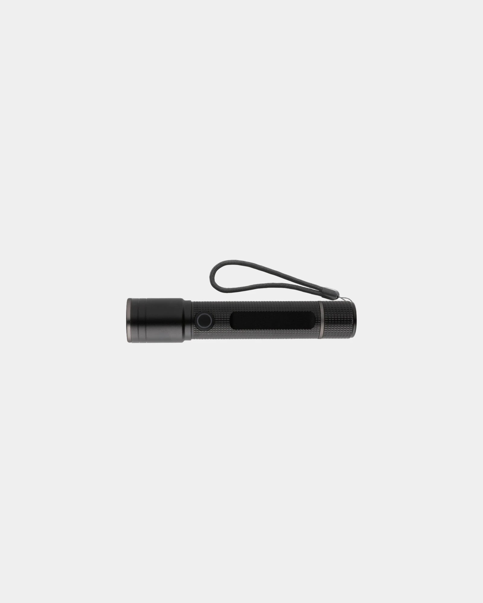 Promotional recycled aluminum flashlight 3W GearX - Black