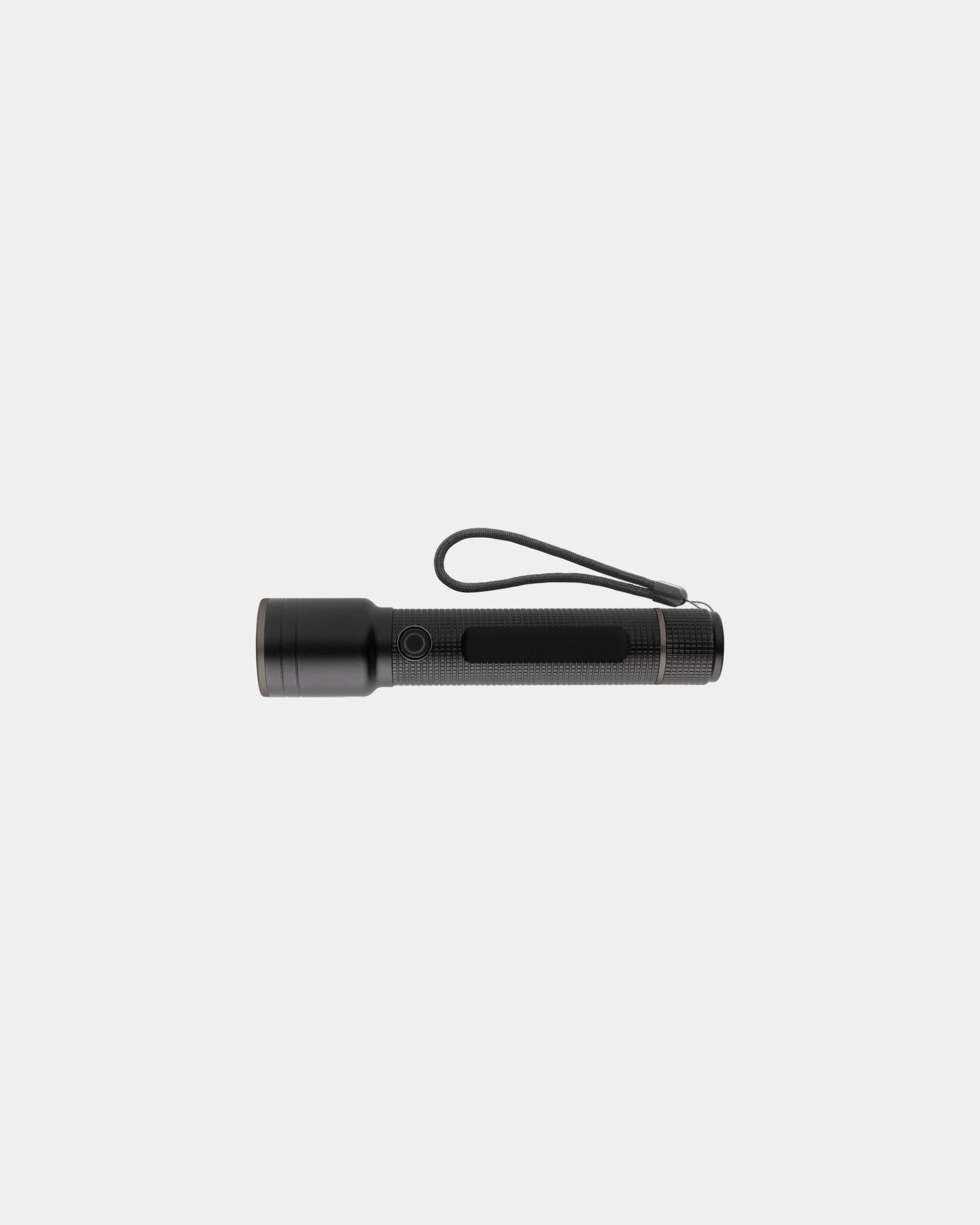 Promotional rechargeable 10W aluminum torch - Black