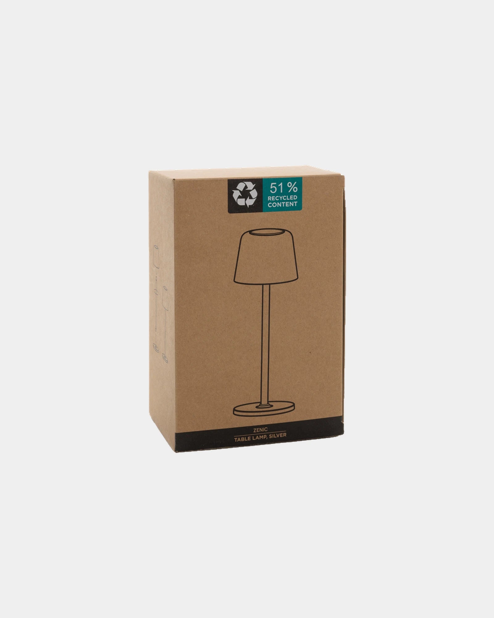 Promotional recycled USB table lamp