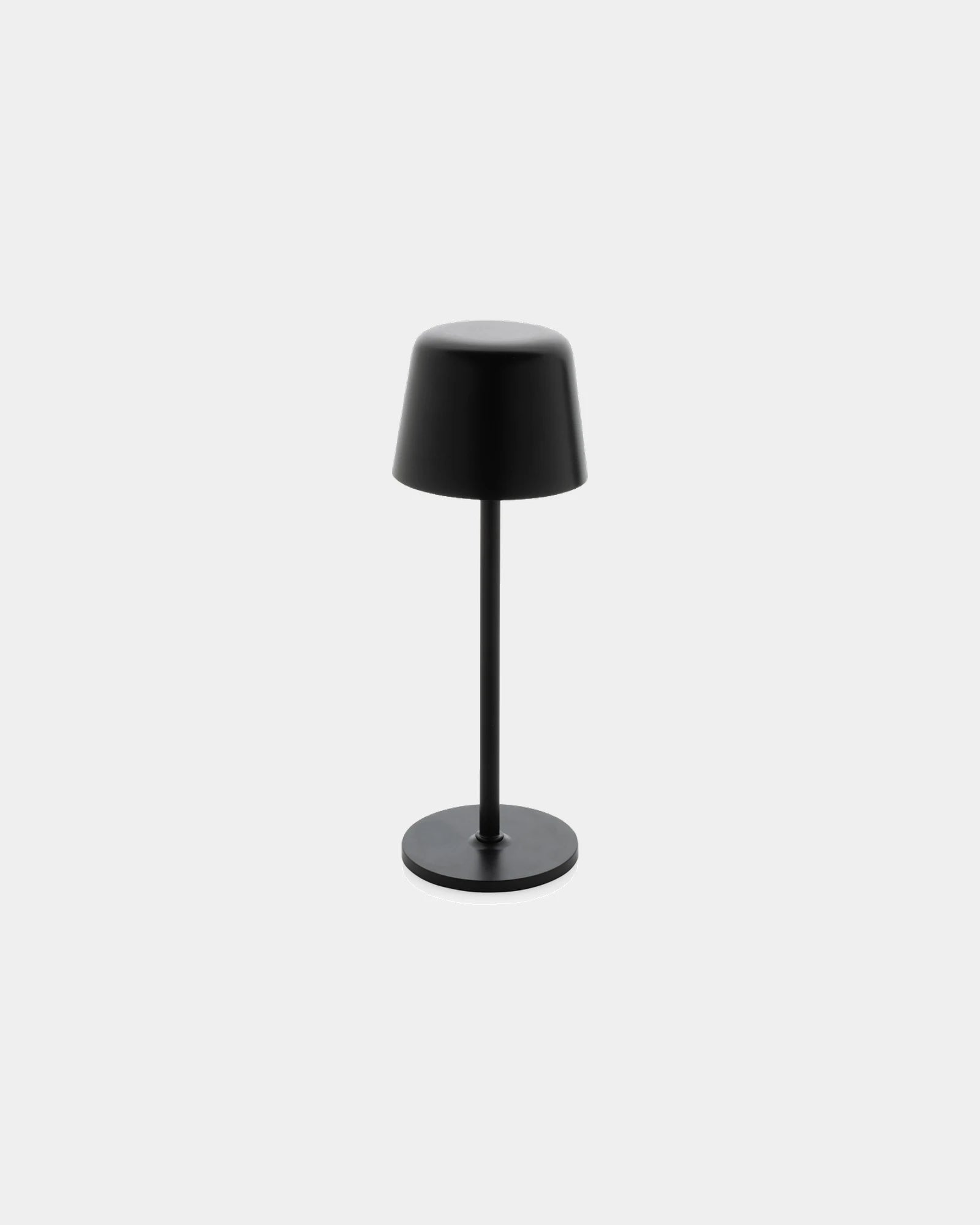 Promotional recycled USB table lamp - Black