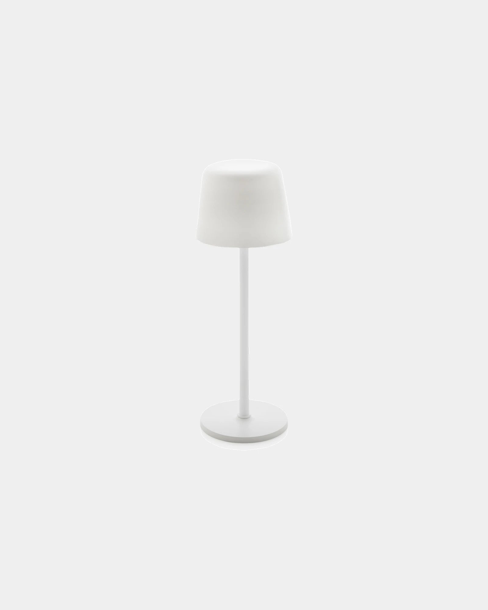 Promotional recycled USB table lamp - White