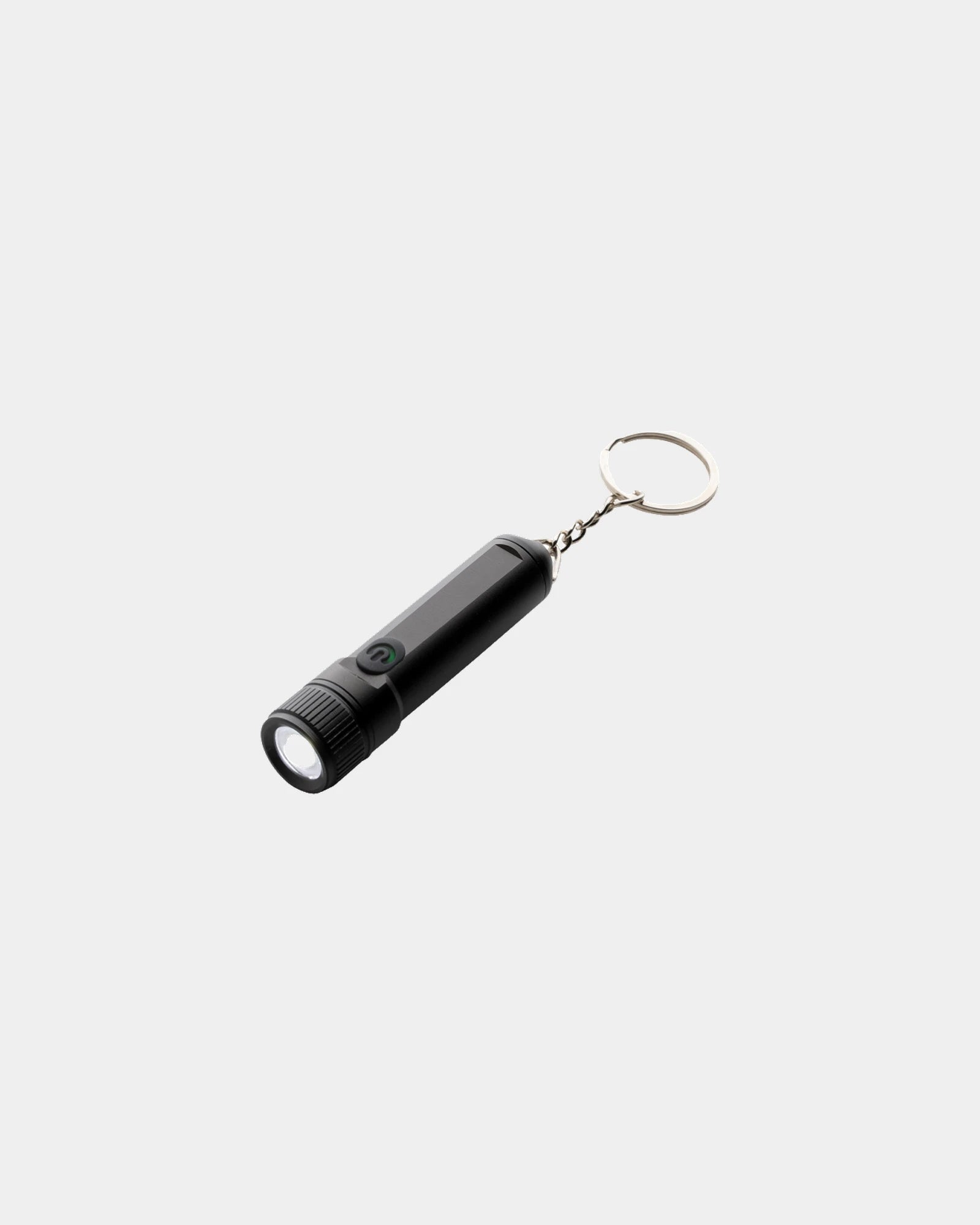 Promotional rechargeable torch keychain - Black