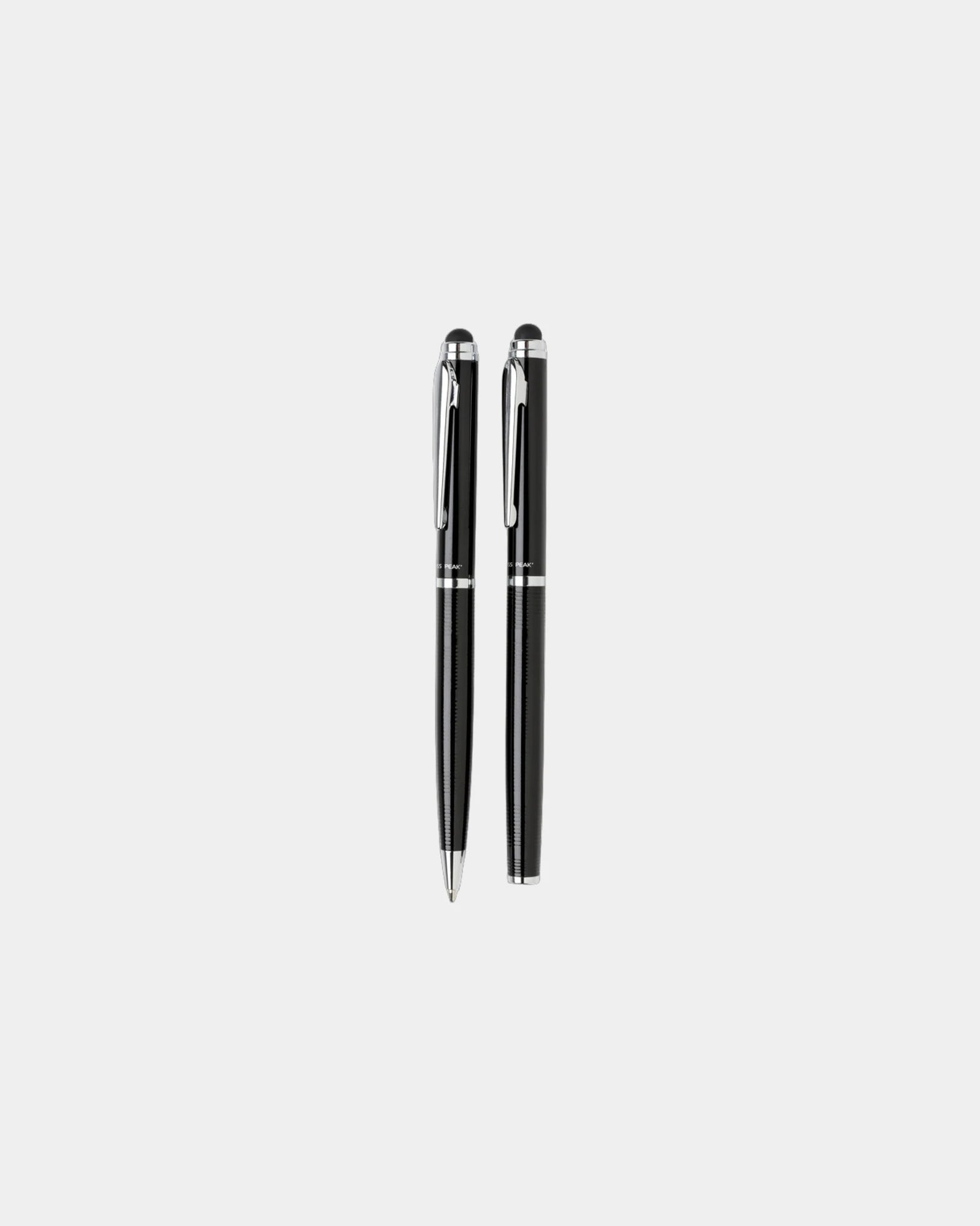 Promotional metal Deluxe pen set - Black