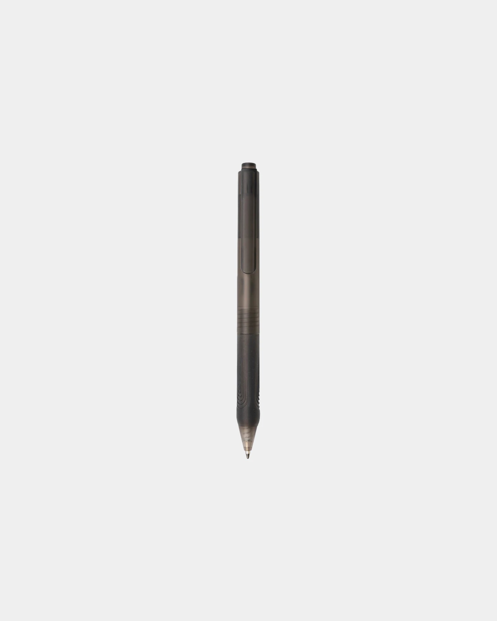 Promotional plastic pen with silicone grip - 1