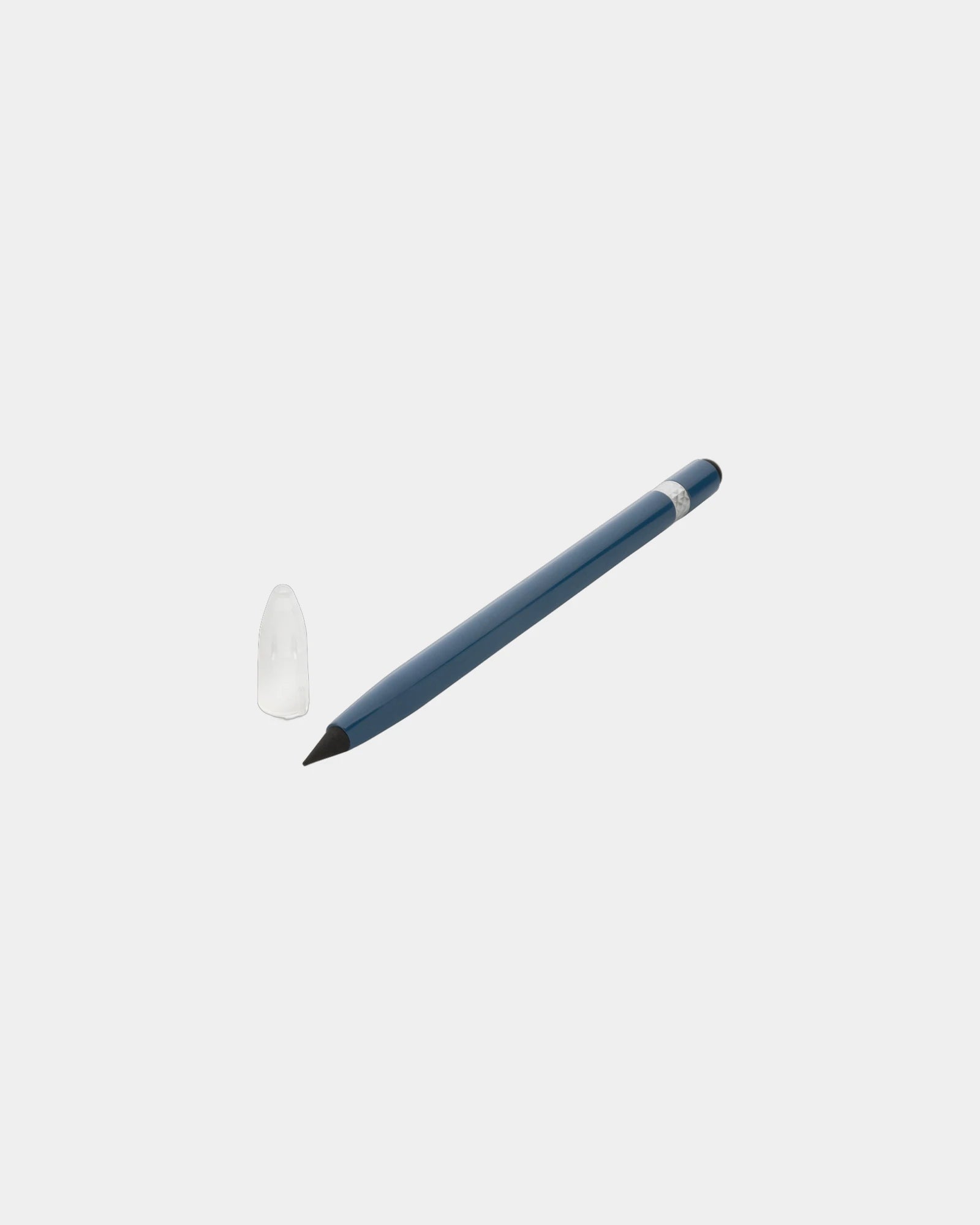 Promotional aluminum pencil with eraser - Blue