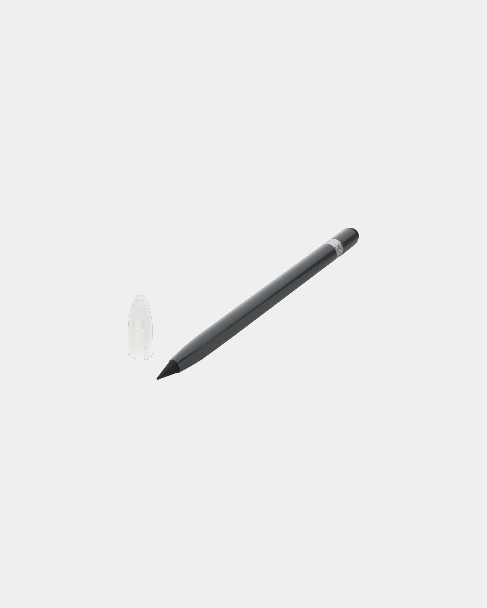 Promotional aluminum pencil with eraser - Grey