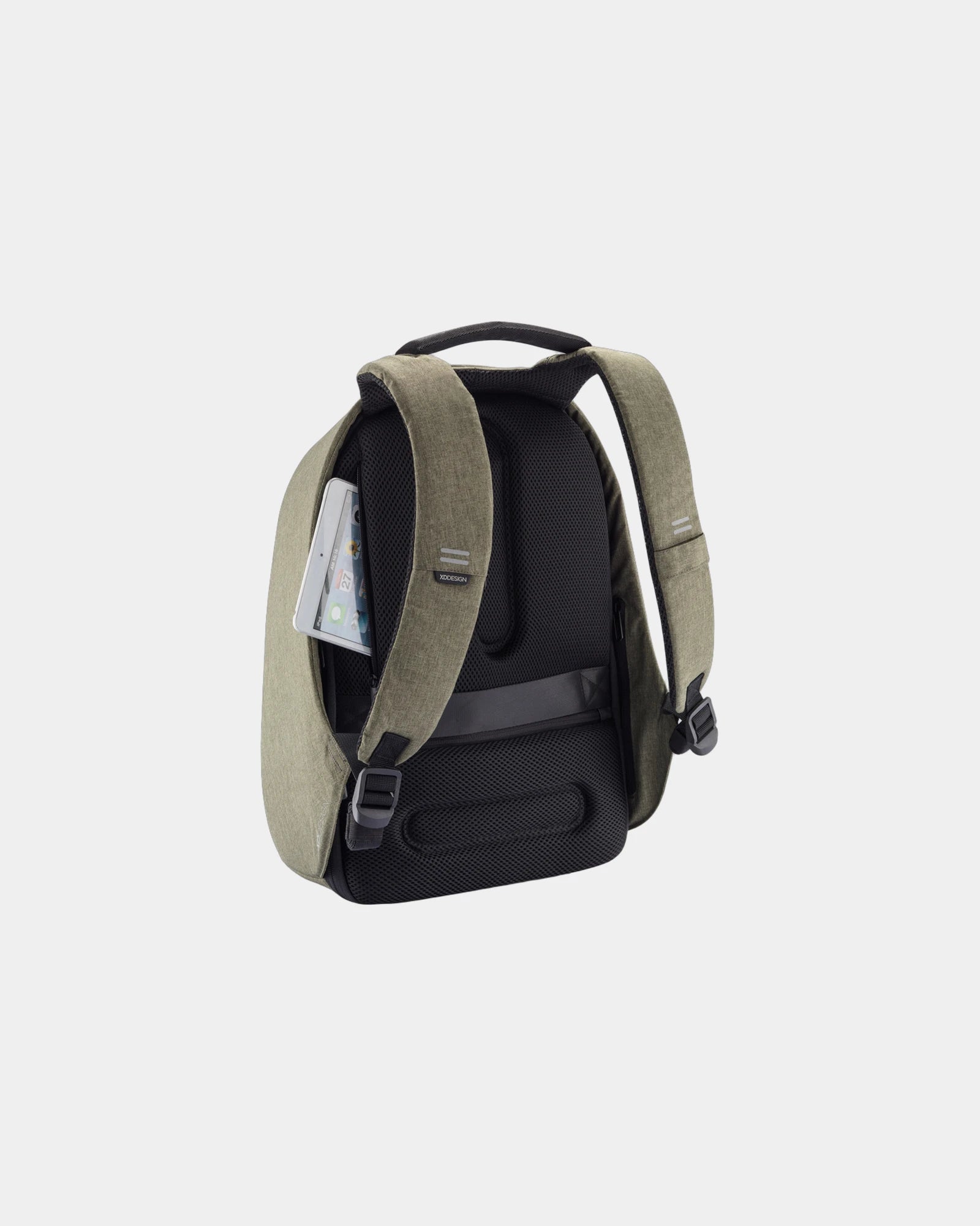 Custom anti-theft rPET backpack Bobby Hero - 43