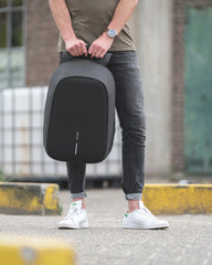Custom anti-theft rPET backpack Bobby Hero - 9