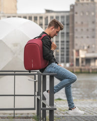 Custom anti-theft rPET backpack Bobby Hero - 29