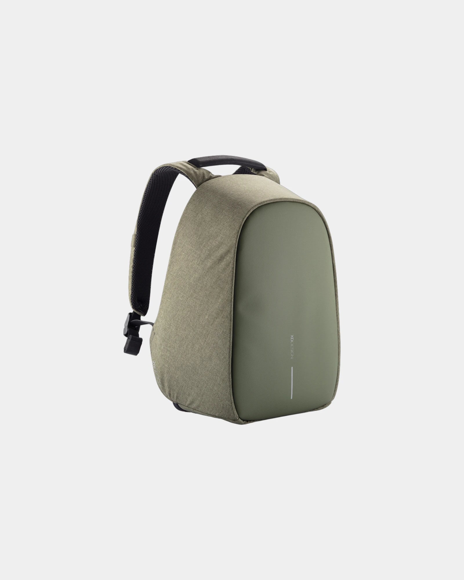 Custom anti-theft rPET backpack Bobby Hero - Green