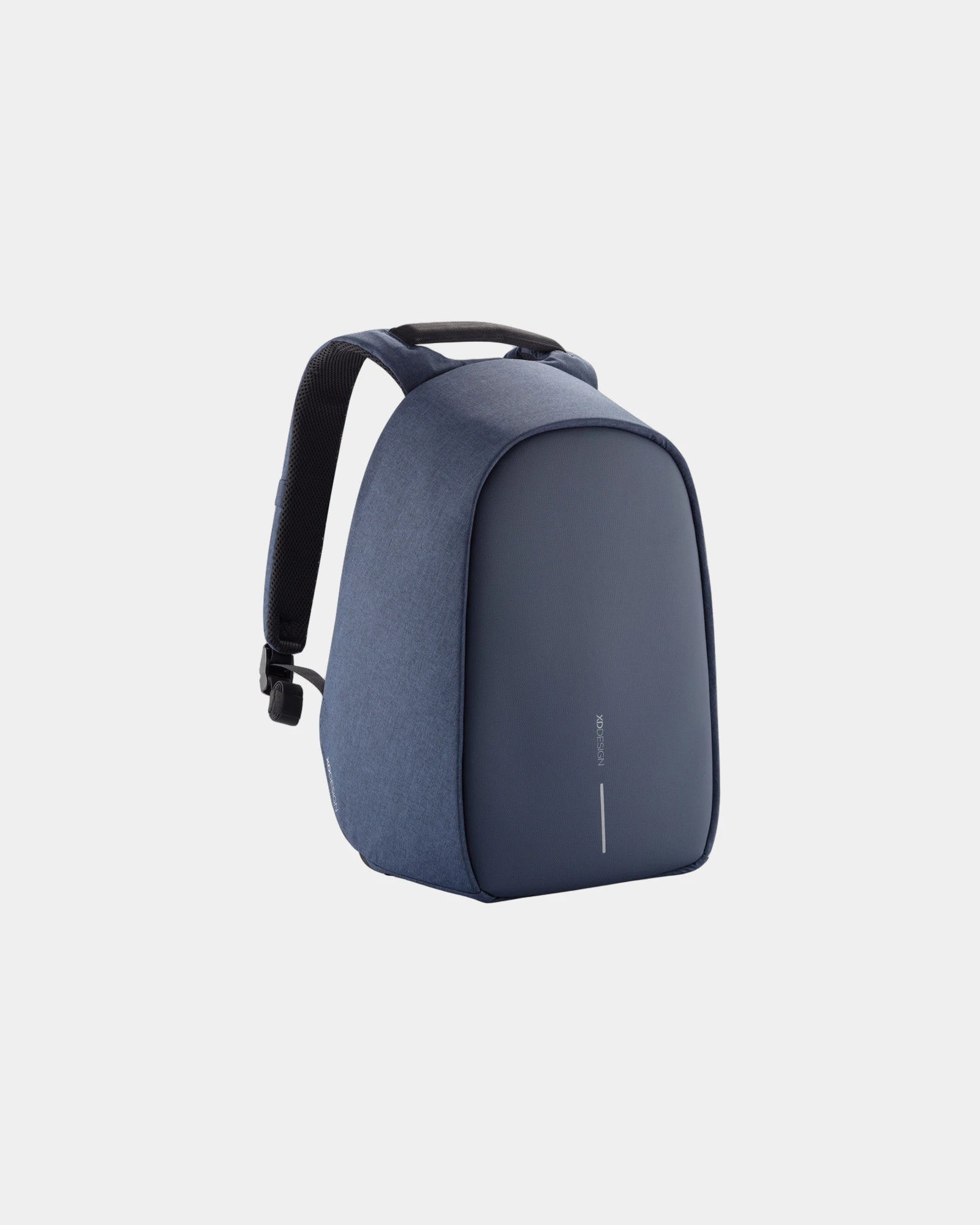 Custom anti-theft rPET backpack Bobby Hero - Navy