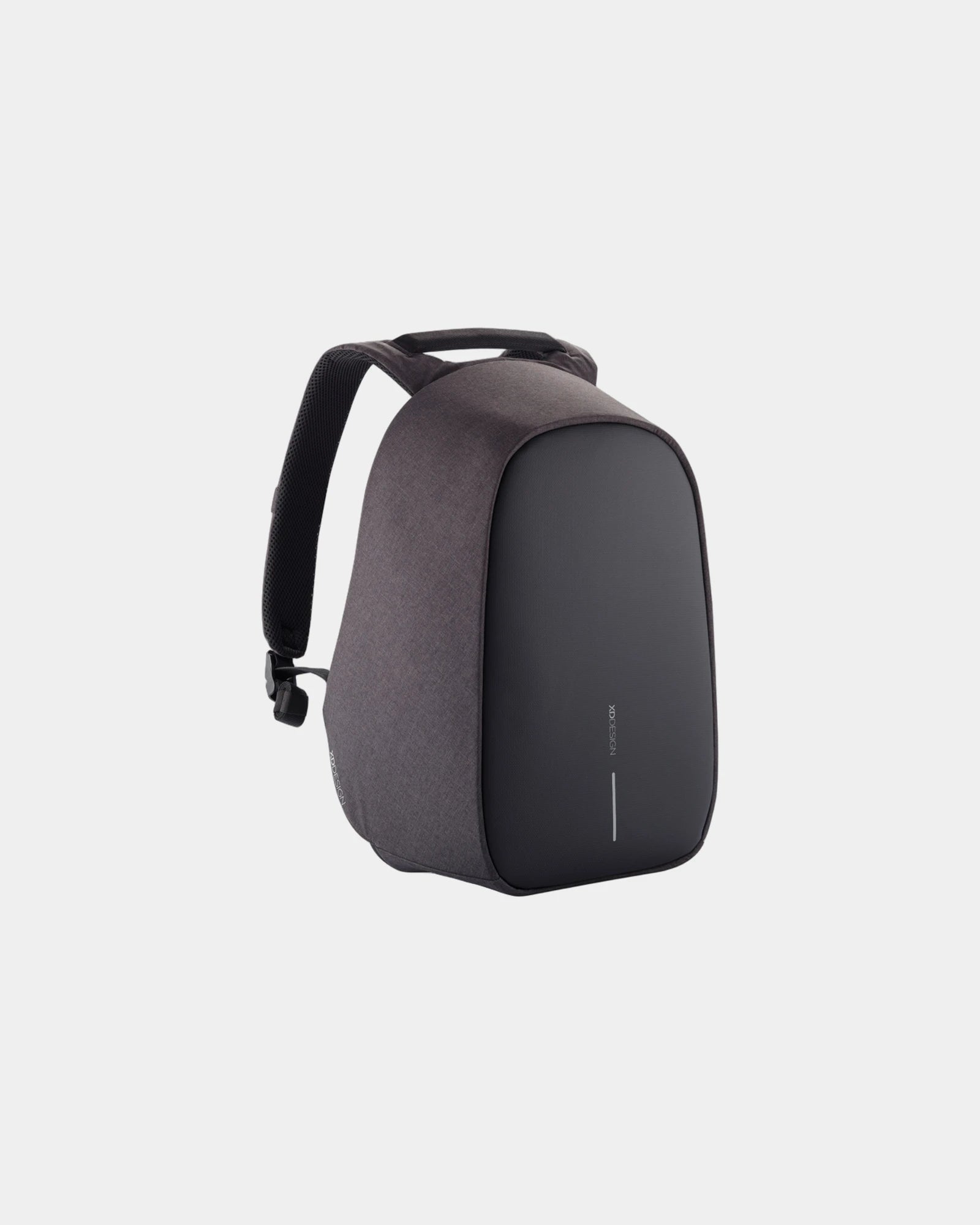 Custom anti-theft rPET backpack Bobby Hero - Anthracite
