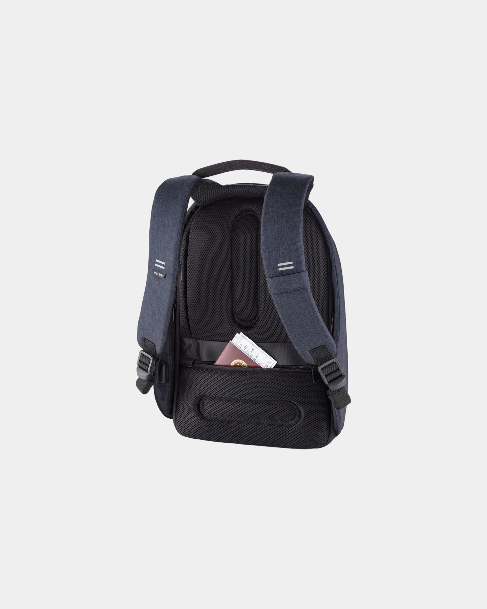 Custom anti-theft rPET backpack Bobby Hero - 35