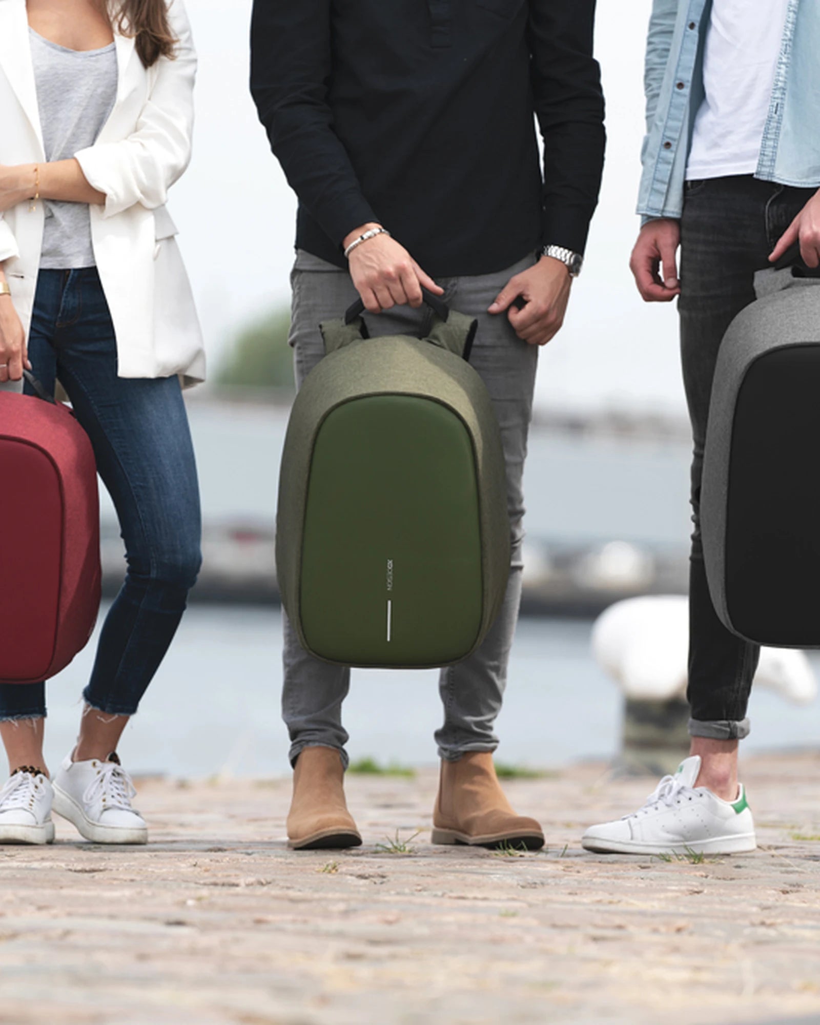 Custom anti-theft rPET backpack Bobby Hero - 48