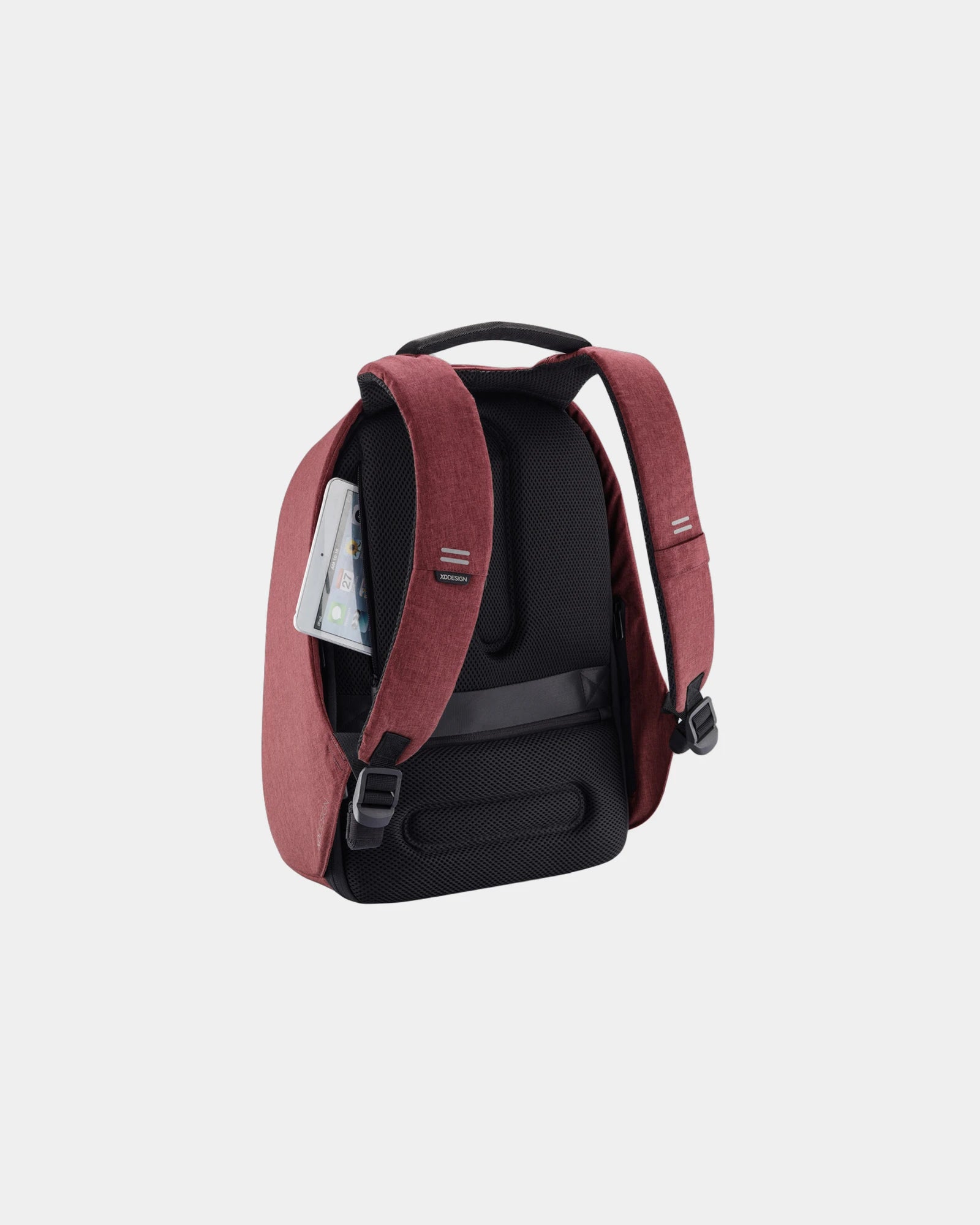Custom anti-theft rPET backpack Bobby Hero - 24
