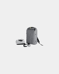 Custom anti-theft polyester backpack Urban - Grey