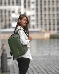 Custom anti-theft rPET backpack Bobby Hero Small - 46