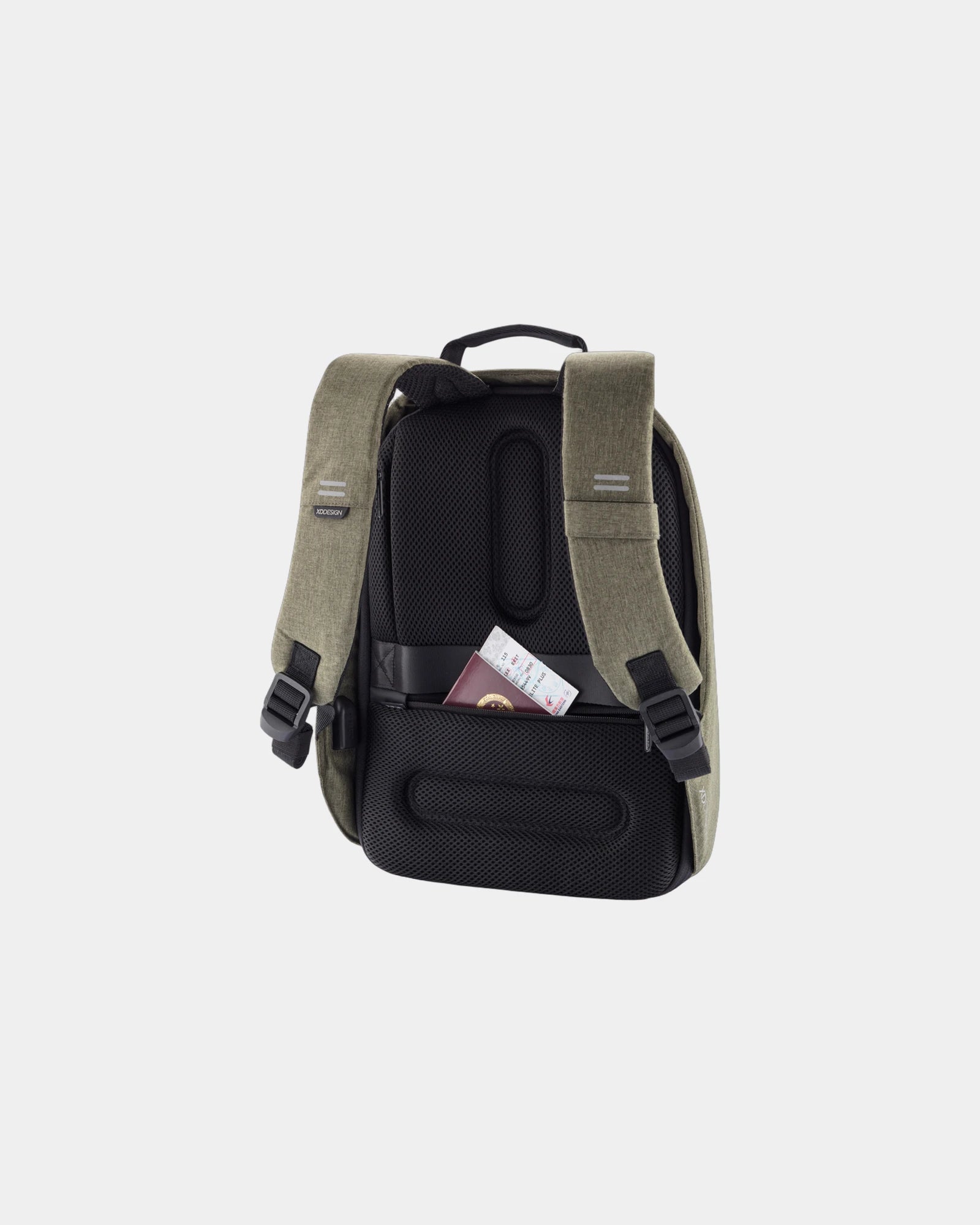 Custom anti-theft rPET backpack Bobby Hero Small - 43