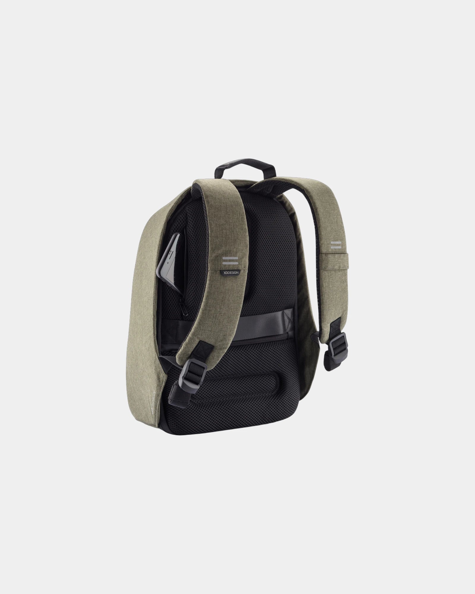 Custom anti-theft rPET backpack Bobby Hero Small - 42