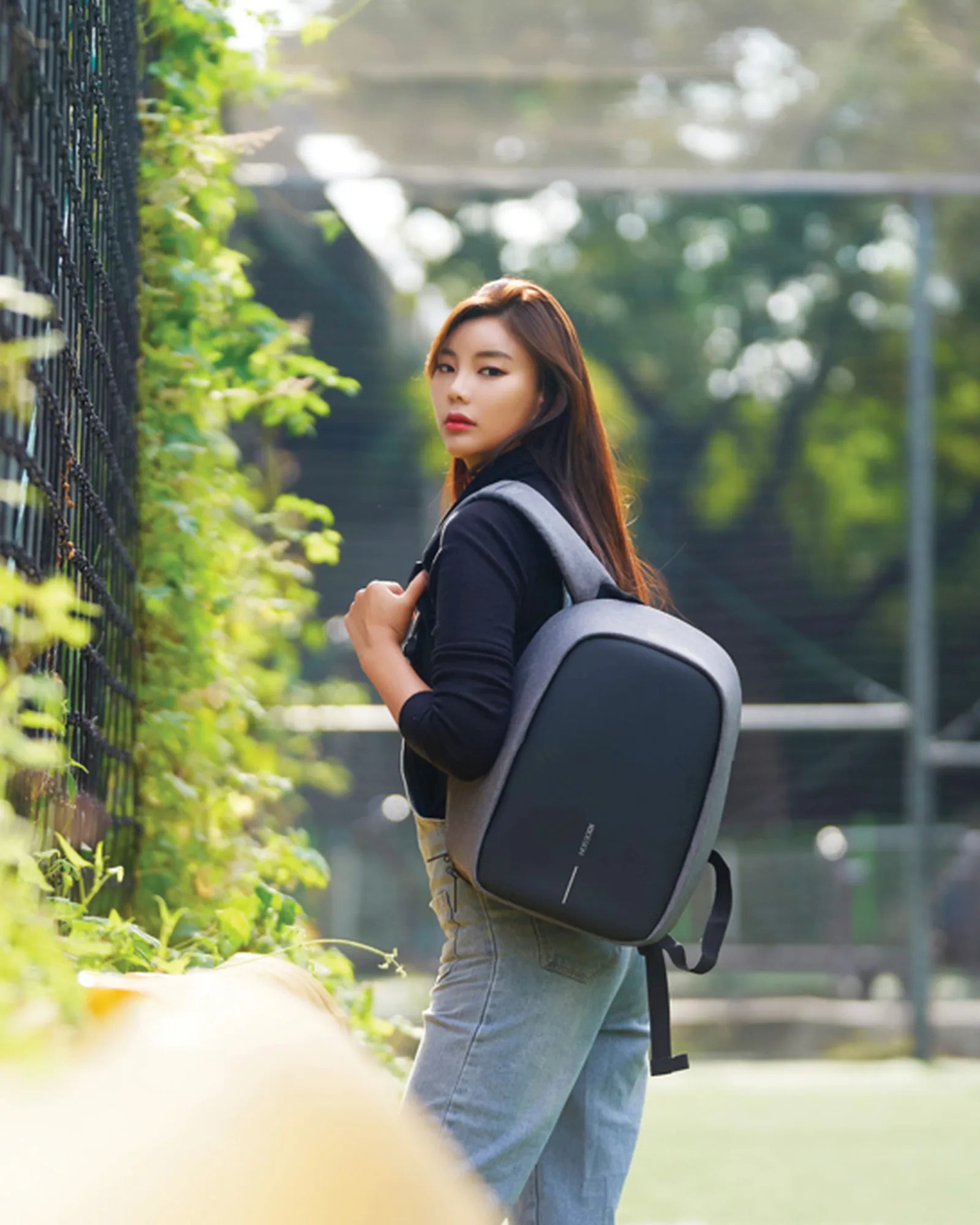 Custom anti-theft rPET backpack Bobby Hero Small - 20