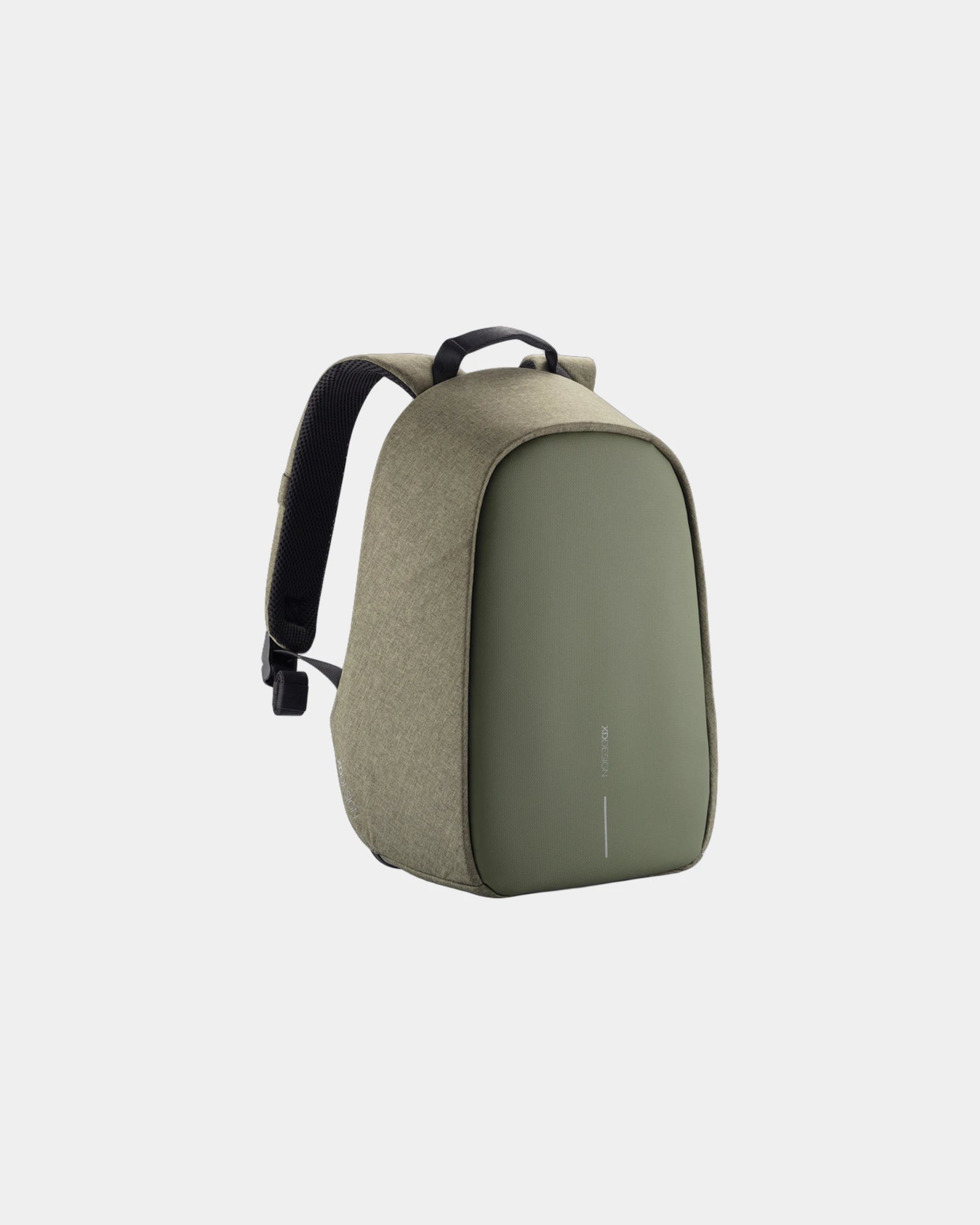 Custom anti-theft rPET backpack Bobby Hero Small - Green