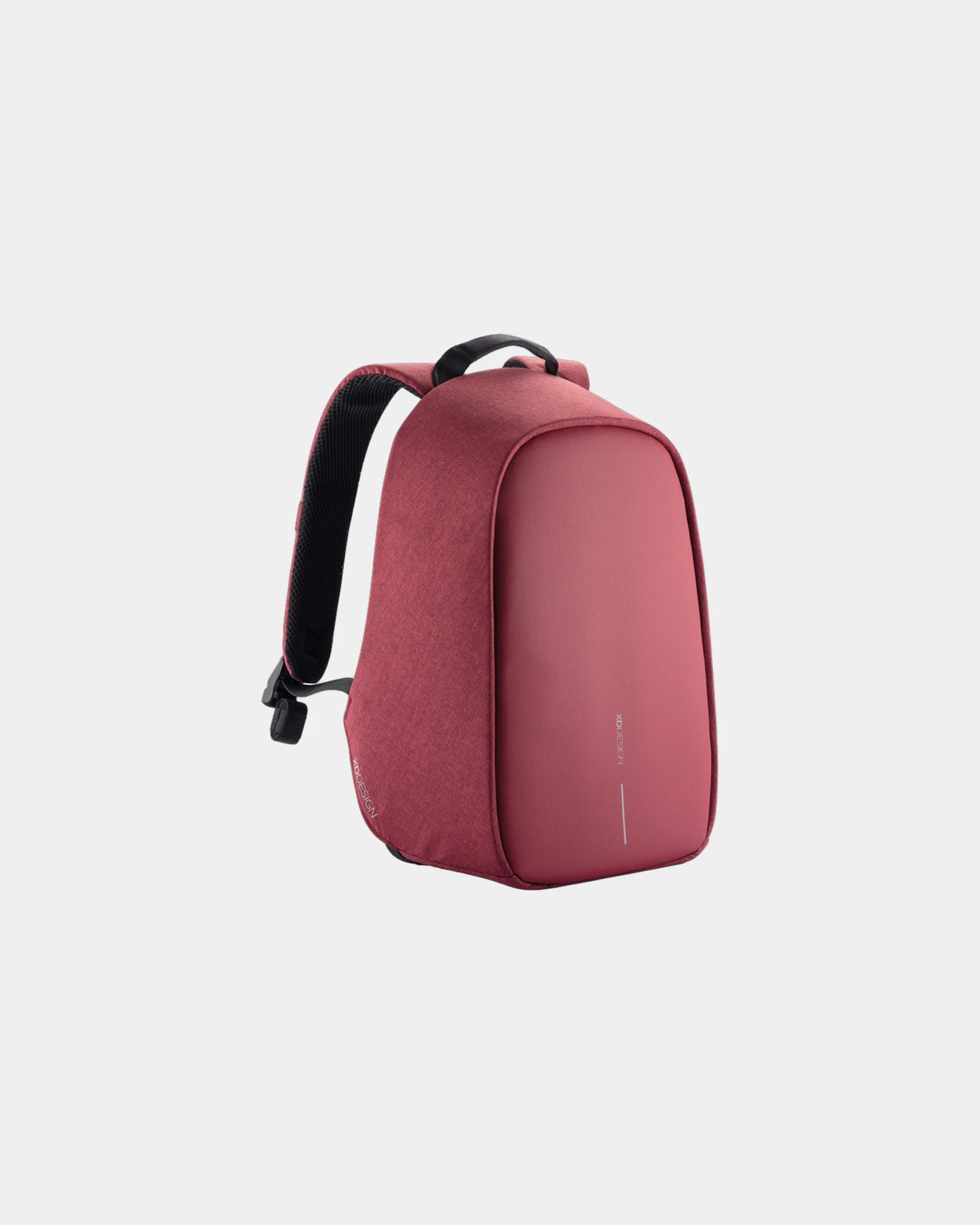 Custom anti-theft rPET backpack Bobby Hero Small - Red