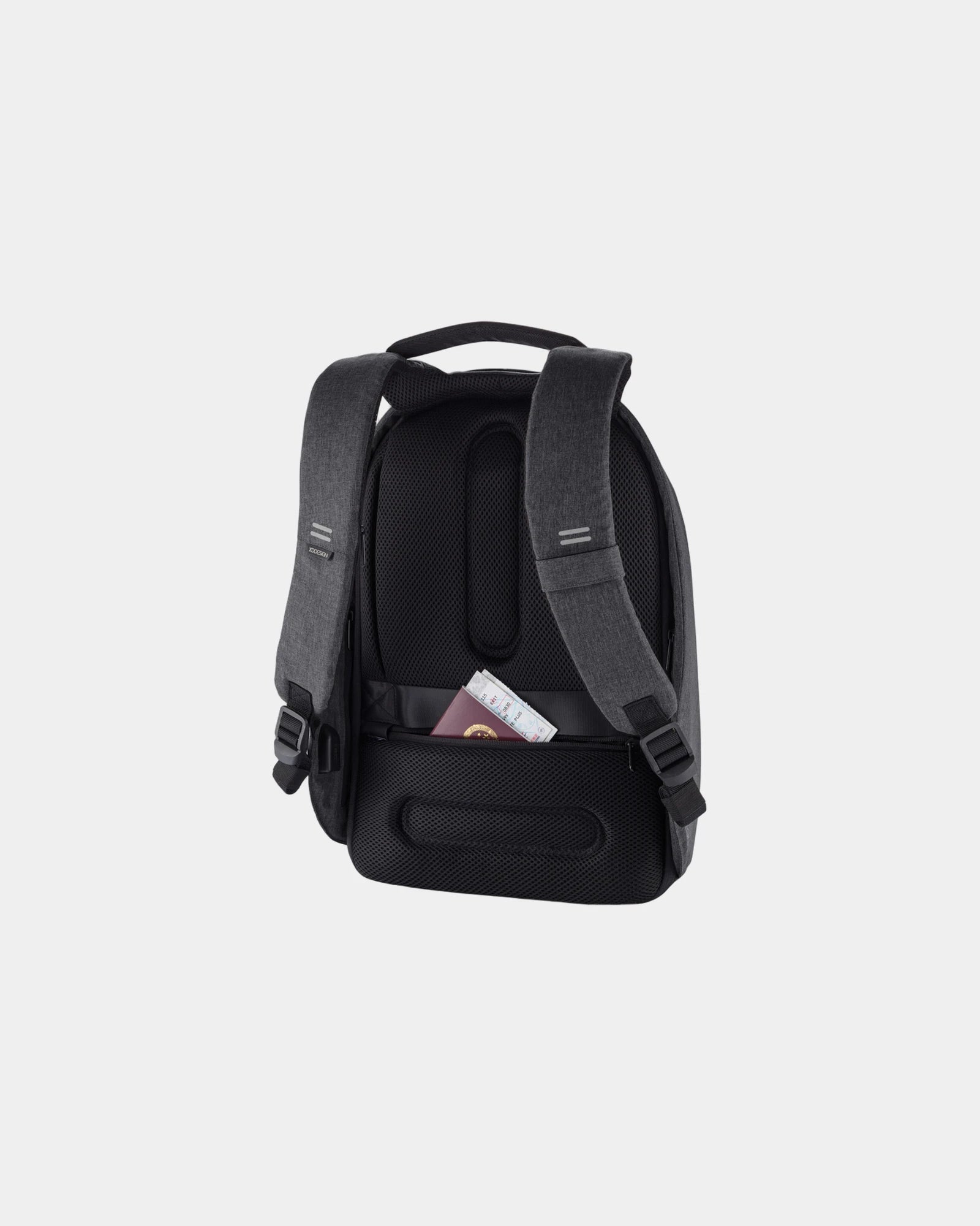 Custom anti-theft rPET backpack Bobby Hero Small - 6