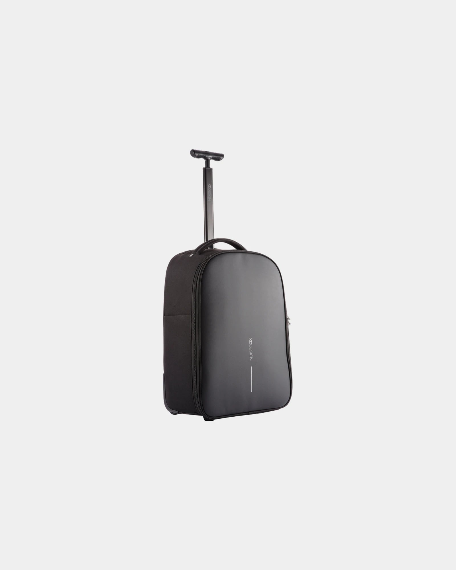 Promotional recycled rPET trolley backpack - Black