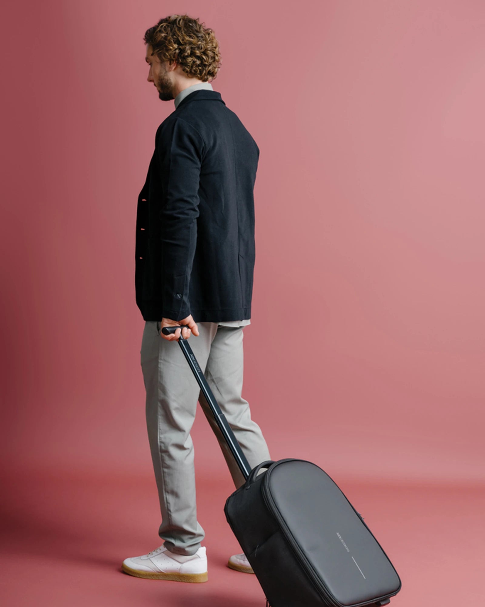 Promotional recycled rPET trolley backpack - 8