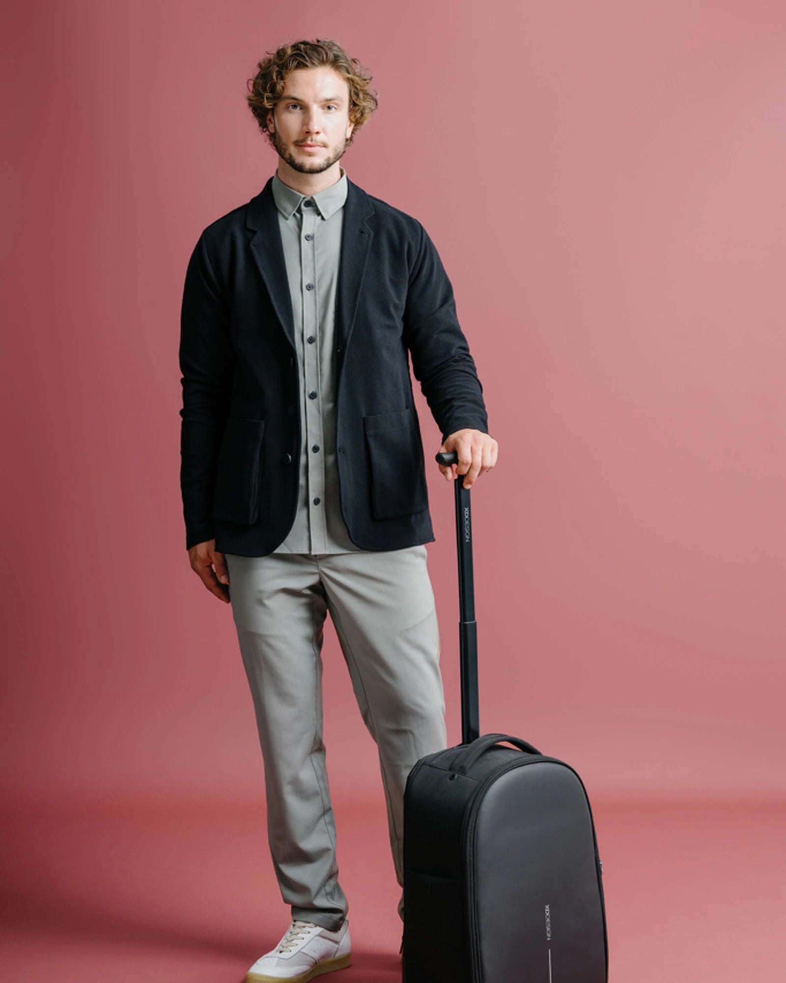 Promotional recycled rPET trolley backpack - 9