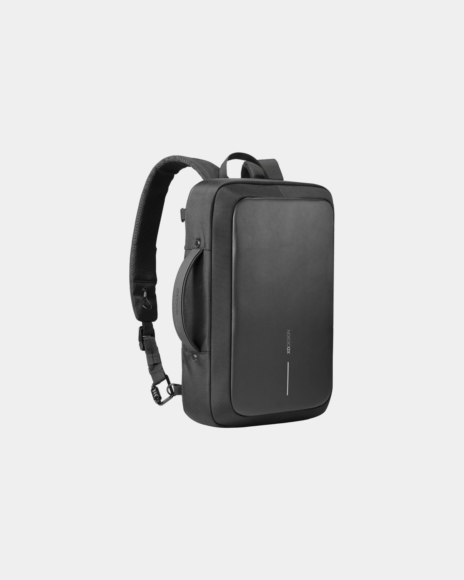Custom rPET anti-theft backpack Bobby Bizz 2.0 - Black