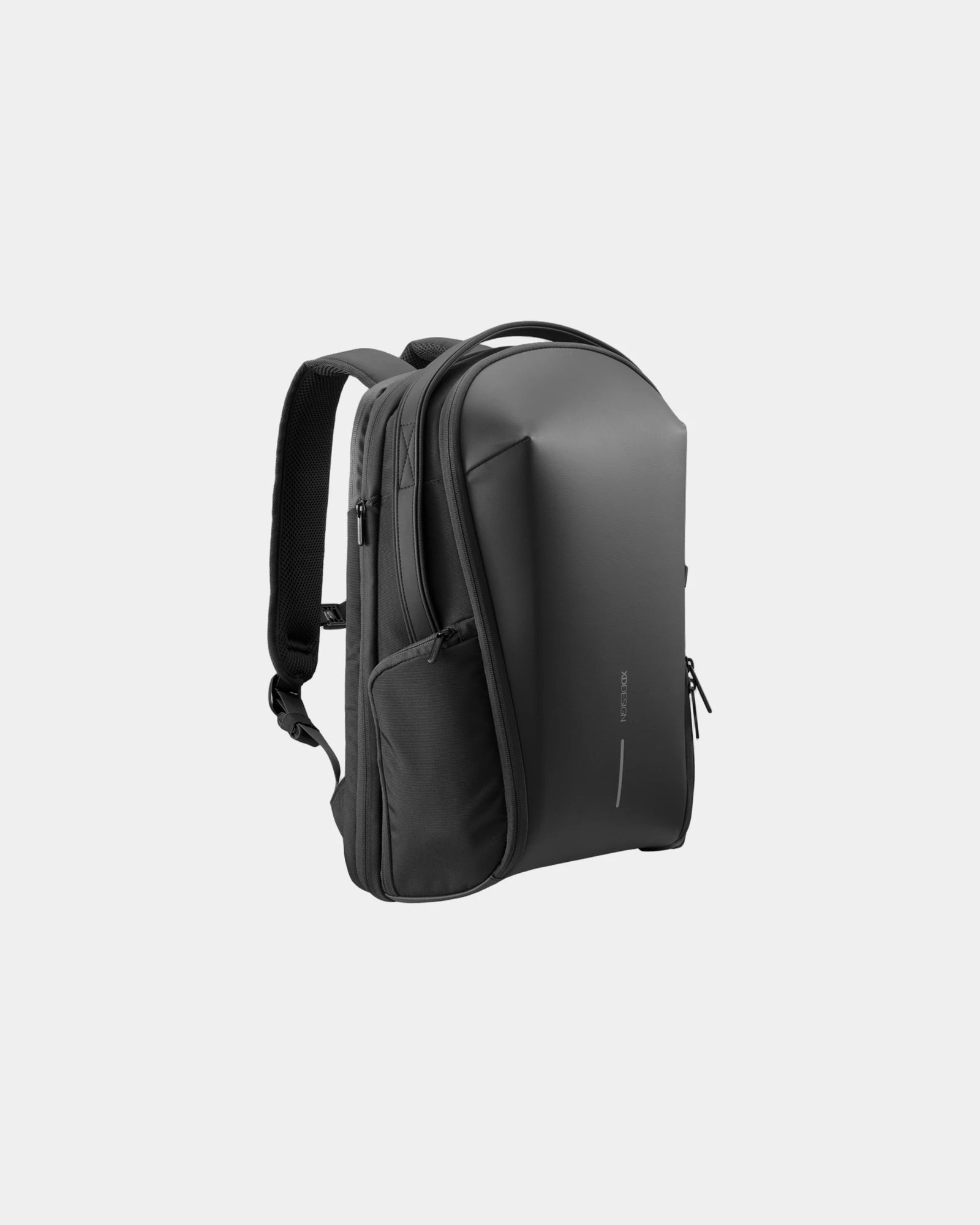 Promotional rPET laptop backpack Bizz - Black
