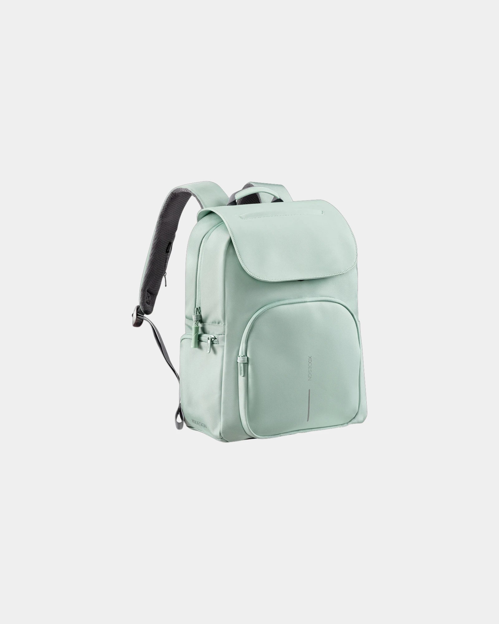 Custom RPET basic backpack Soft Daypack - Mint