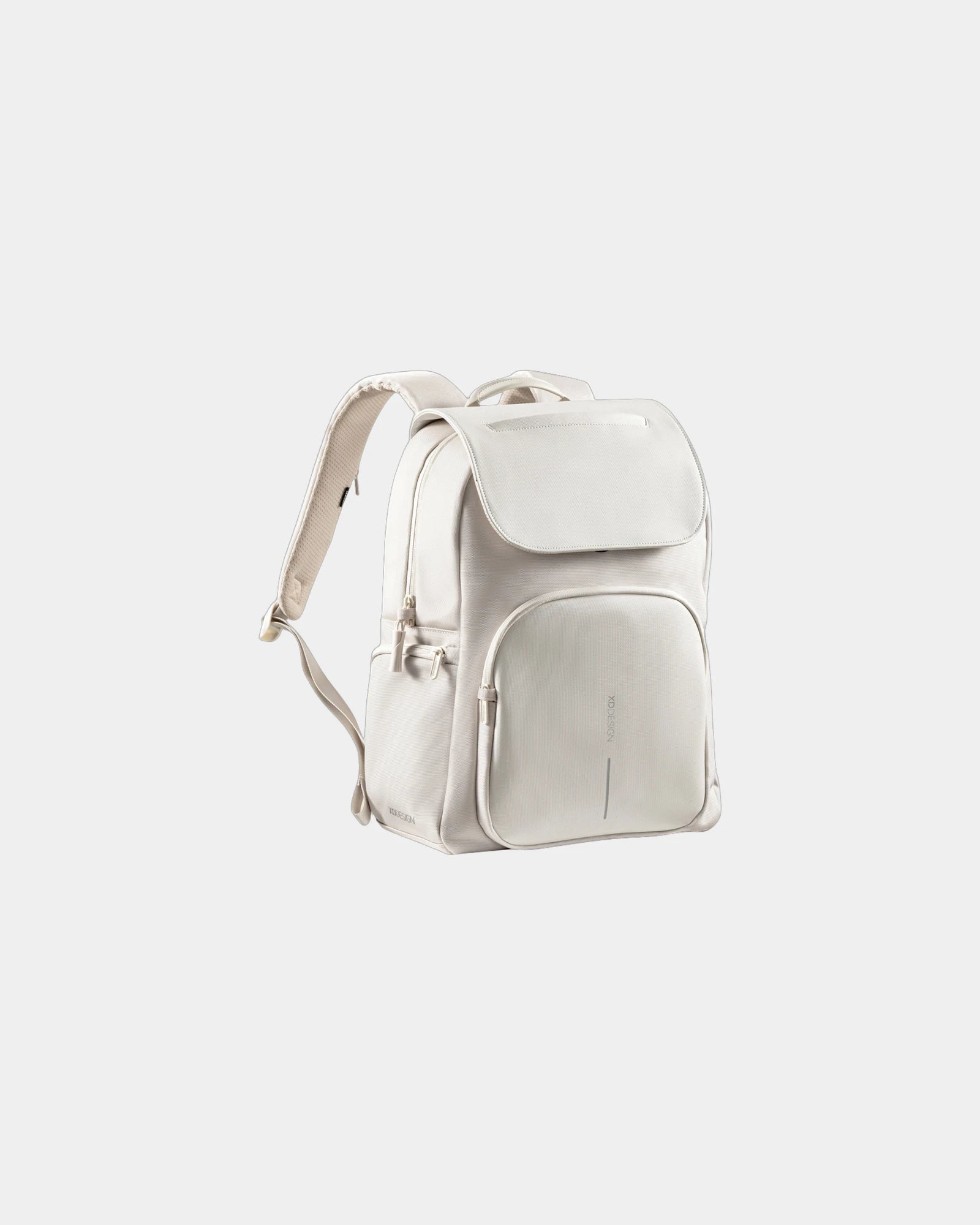 Custom RPET basic backpack Soft Daypack - Beige