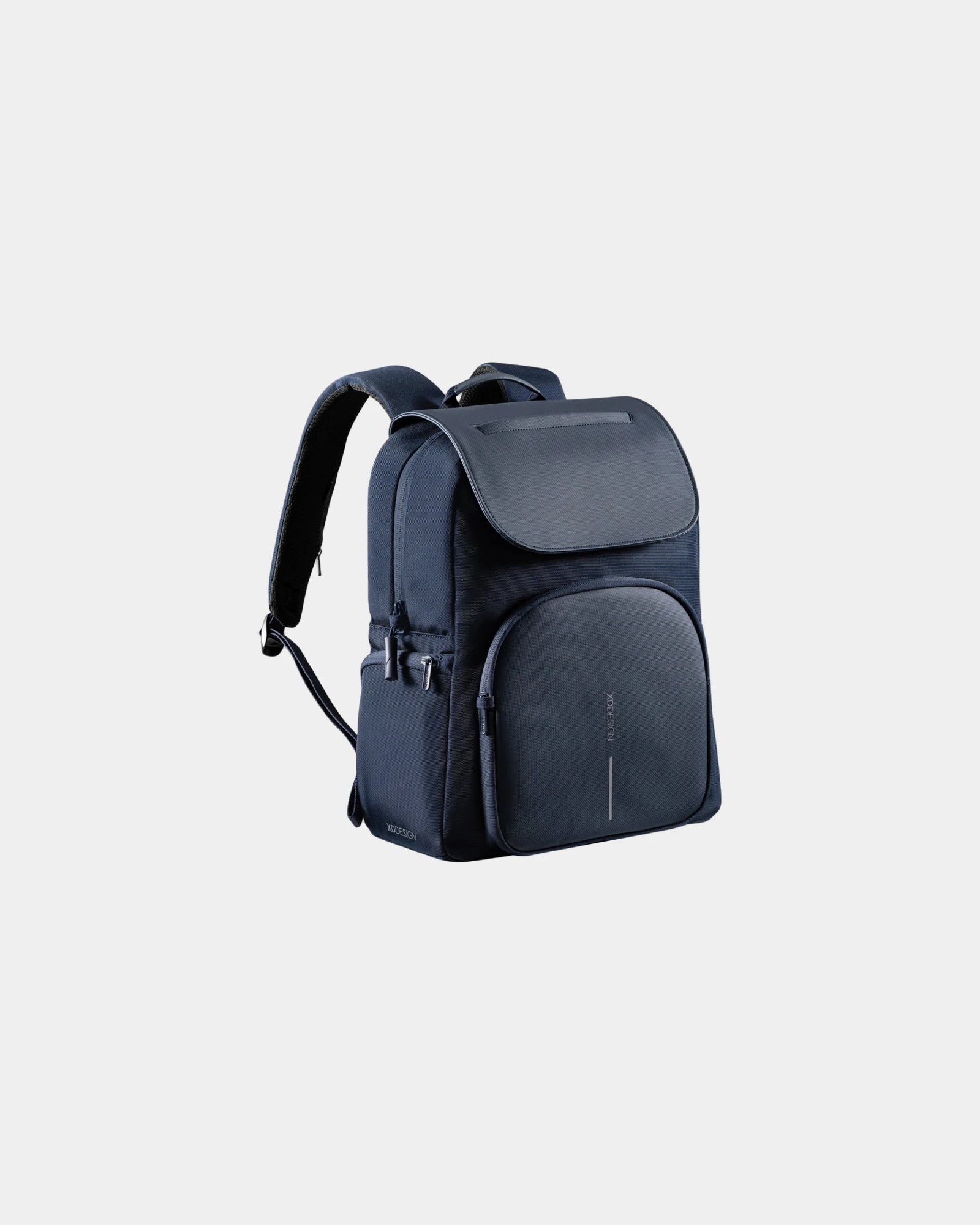 Custom RPET basic backpack Soft Daypack - Navy