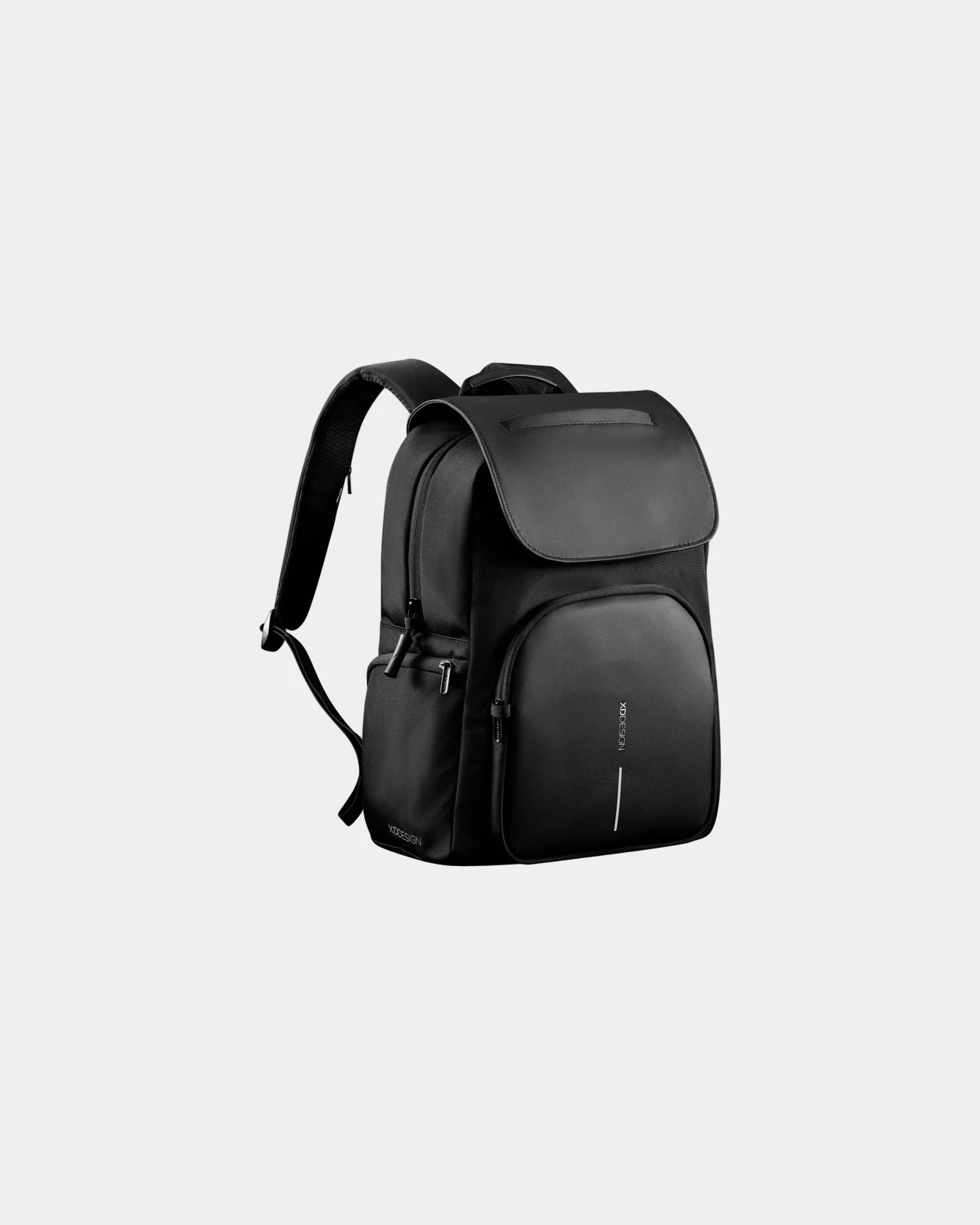 Custom RPET basic backpack Soft Daypack - Black