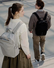 Promotional recycled nylon anti-theft backpack - 10