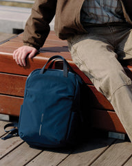 Promotional recycled nylon anti-theft backpack - 40