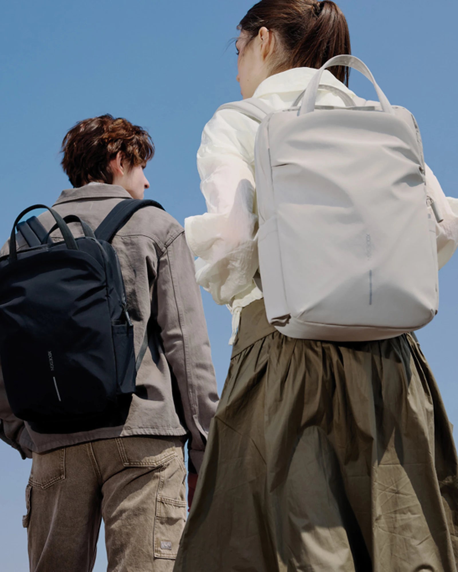 Promotional recycled nylon anti-theft backpack - 9