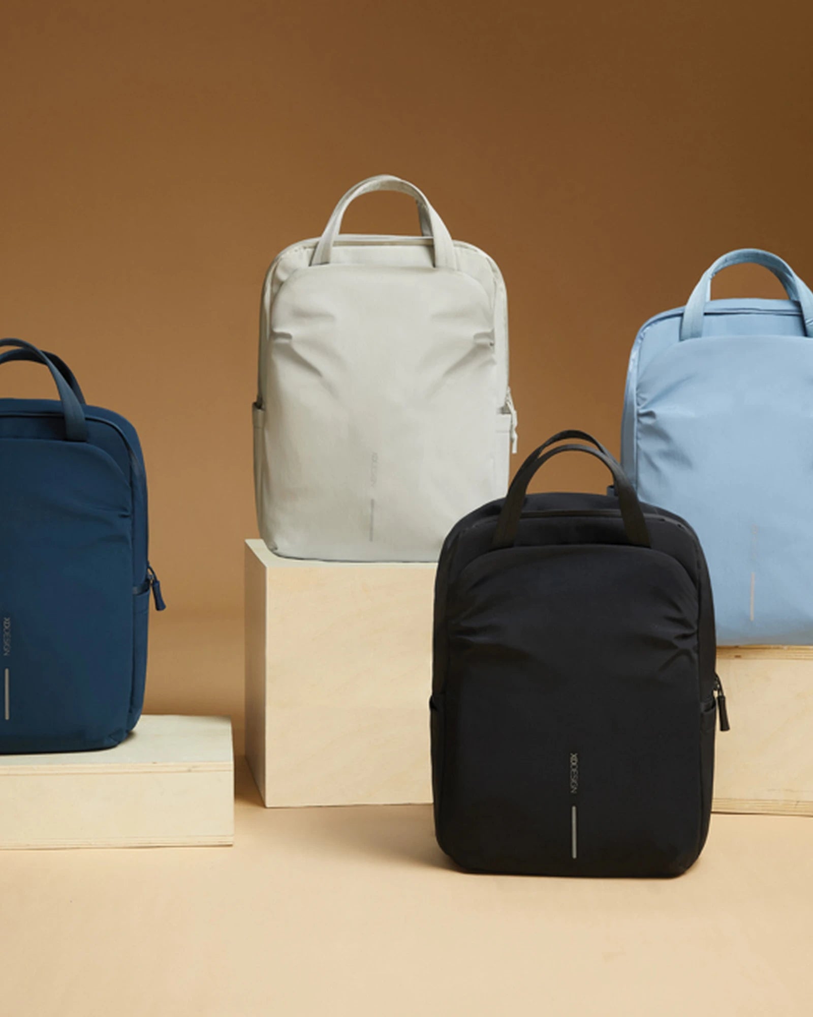 Promotional recycled nylon anti-theft backpack - 20