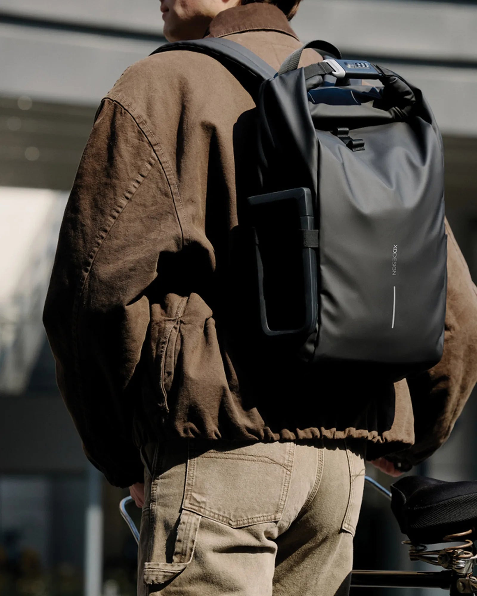 Custom waterproof Urban bike backpack - 8