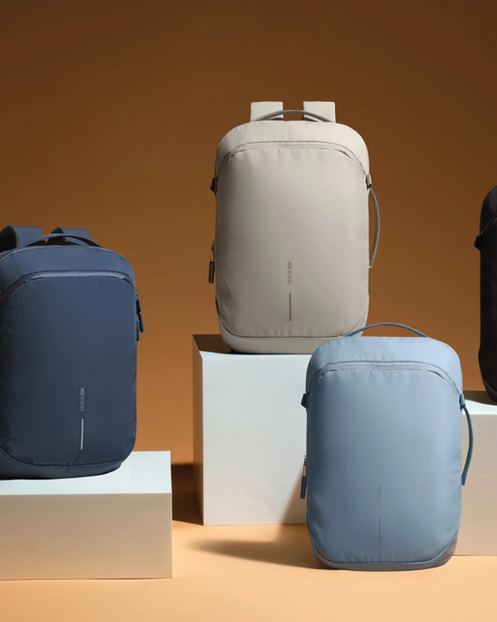 Custom recycled nylon anti-theft backpack - 38