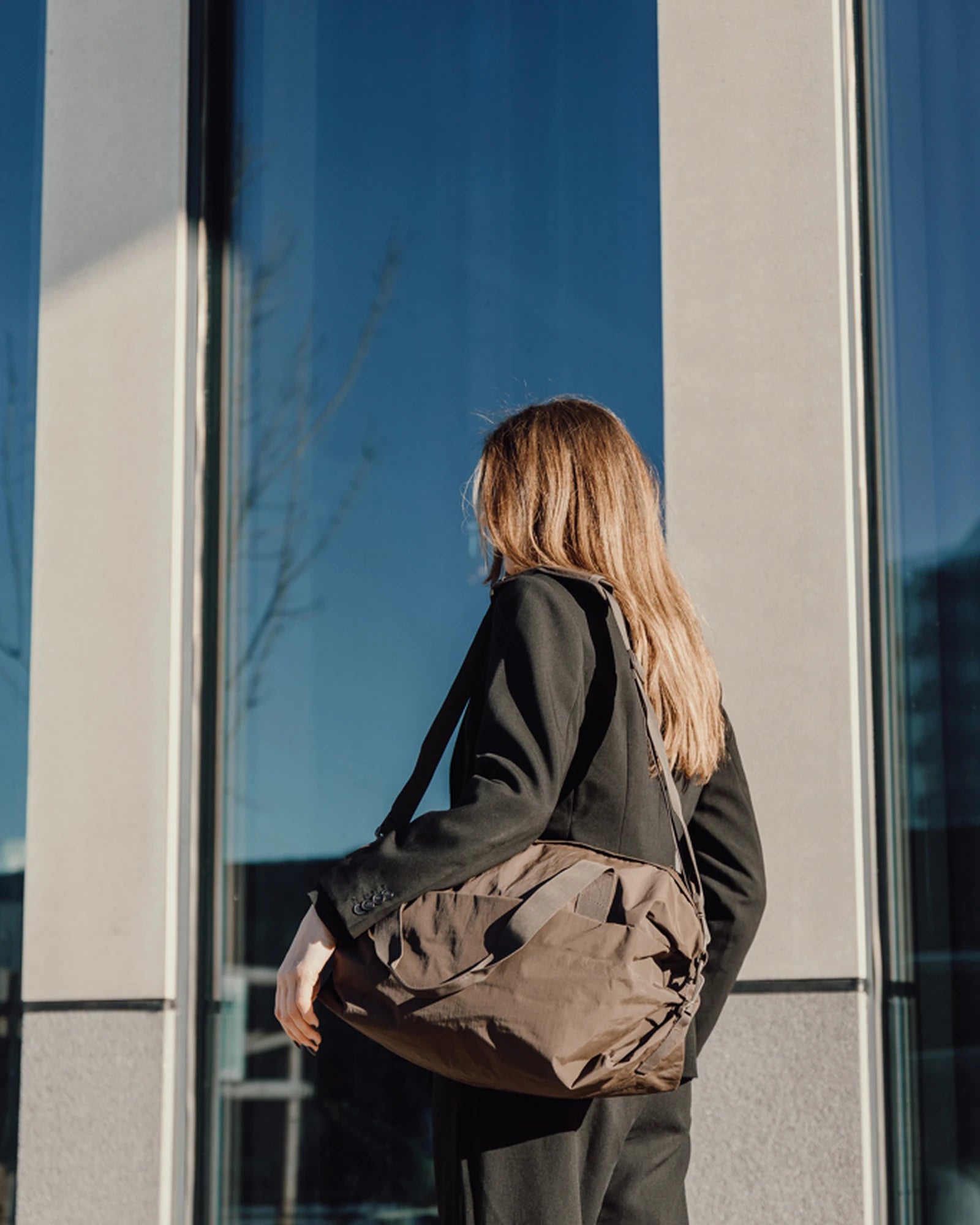 Custom recycled nylon weekend bag KENTO URBAN - 13