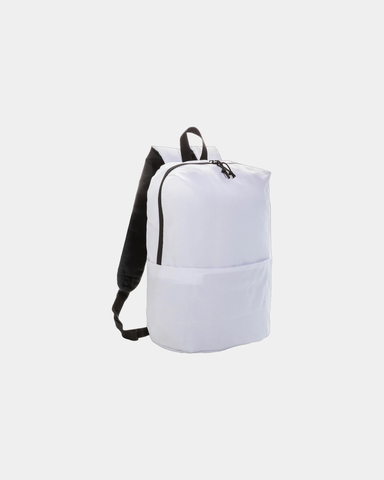 Custom polyester casual backpack - White